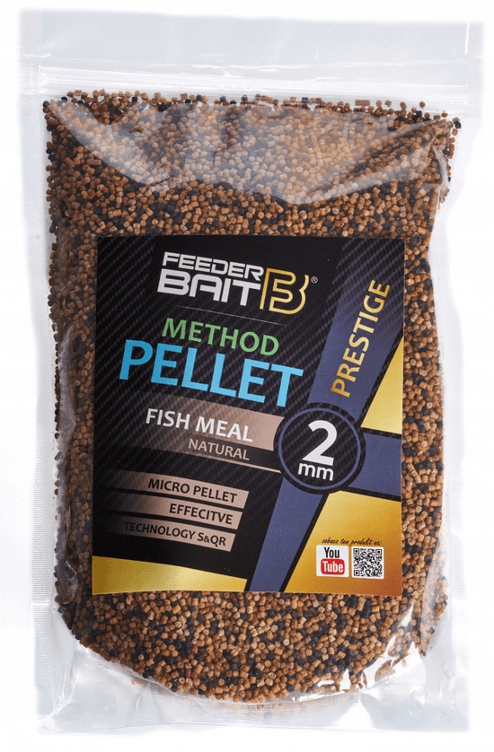 Pellet Zanętowy Feeder Bait Method Prestige 2mm Natural Fish Meal