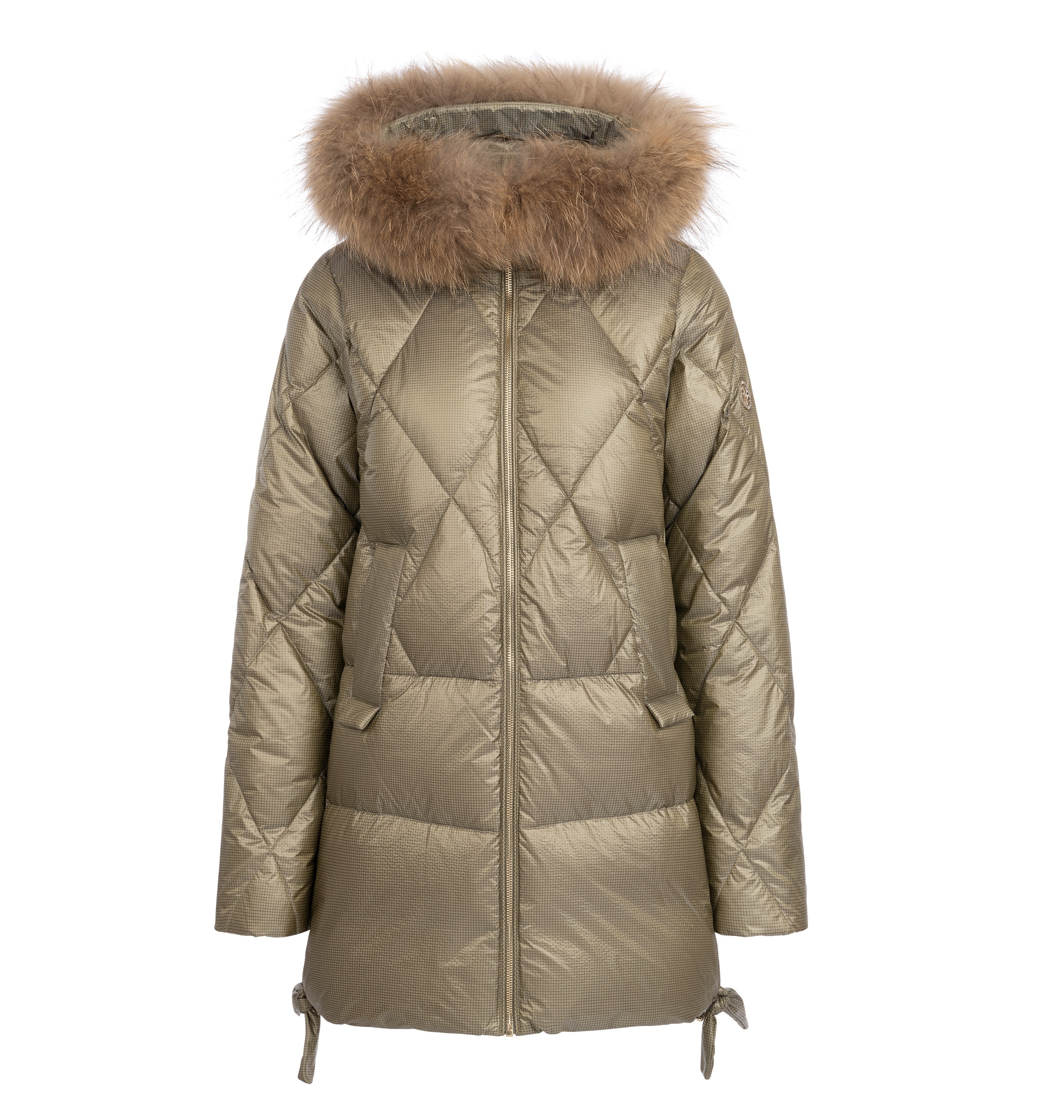 OCHNIK KURTKA DAMSKA zimowa z kapturem KURDT-0480-57 PUCH