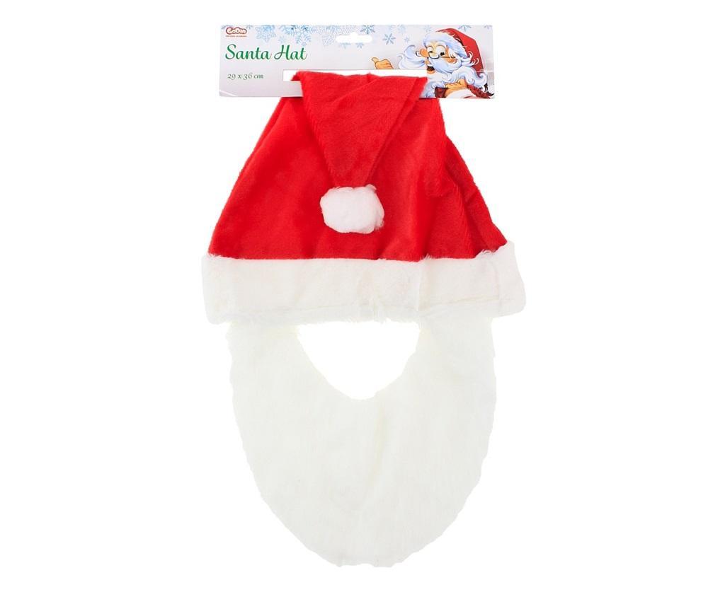 czapka Mikołaja z brodą 29x36cm NW-CMBR — 3