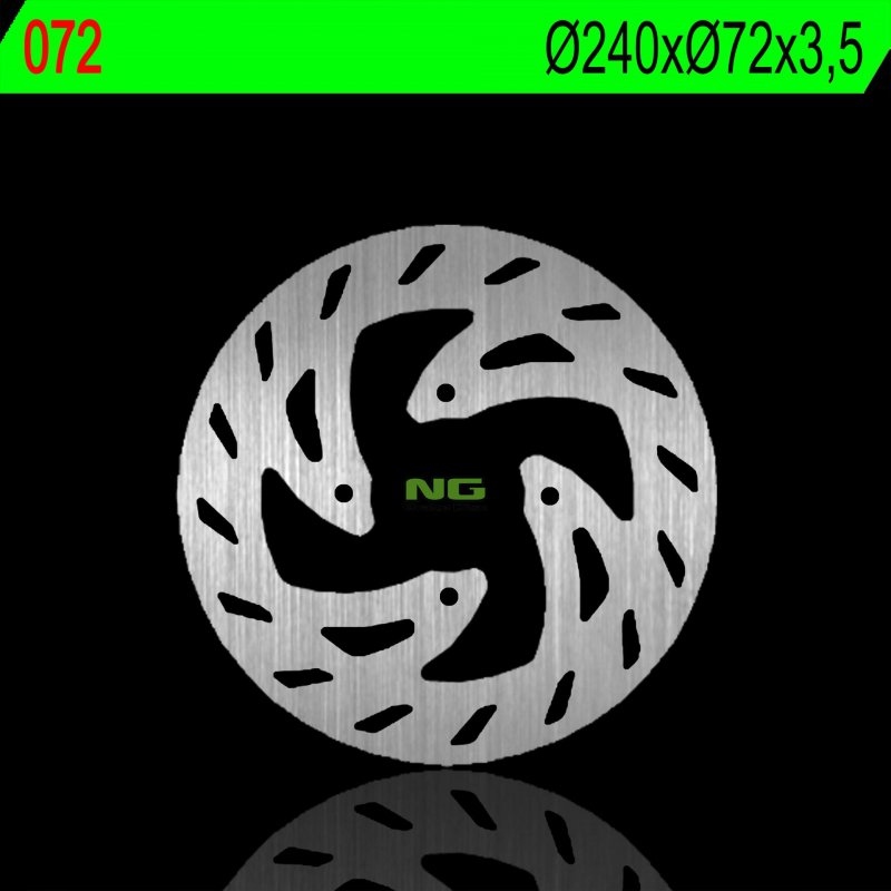 Predný Brzdový Kotúč Ktm Exc 50 '97, Beta 50 Rk 6 97 (240X72X3,5 MM)