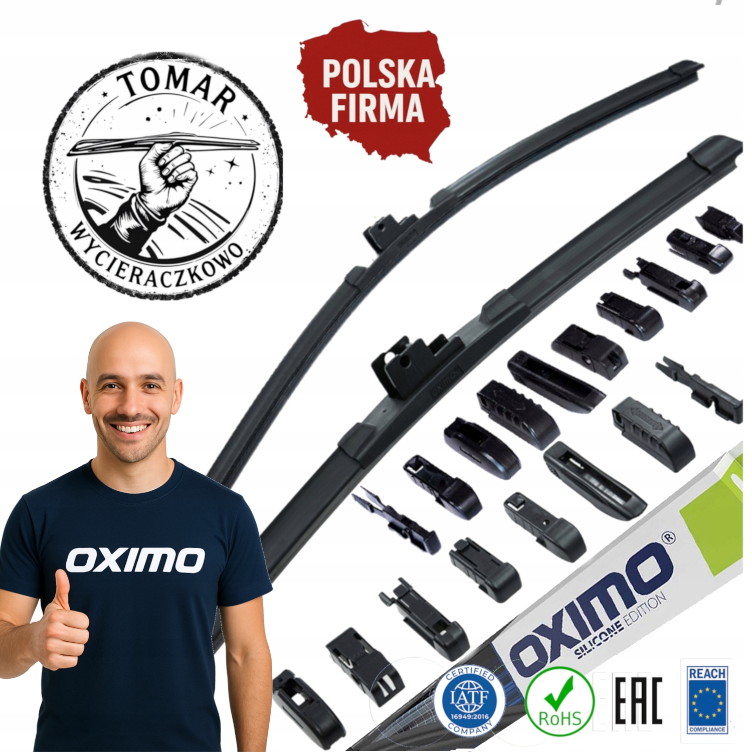 Wycieraczki Przód Oximo Peugeot 2008 03.2013R.-