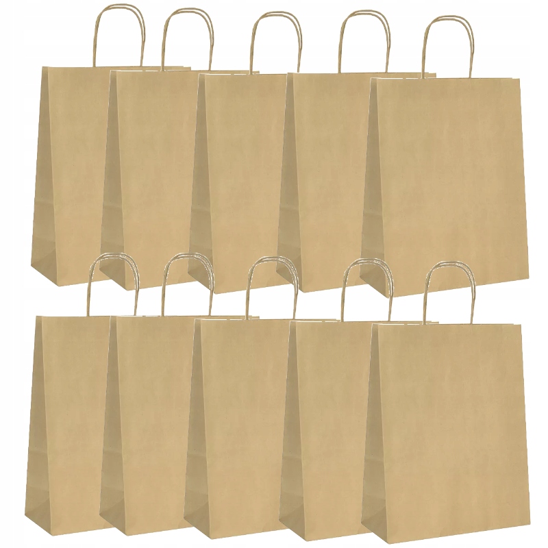 

Torba Papierowa 18x8x22 szara 100g/m2 10 szt (A5)