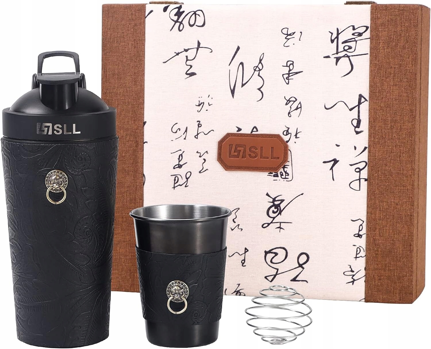 Termohrnek Izolovaná Láhev Na Vodu Sll 1L Turistická Lahev Na Pití