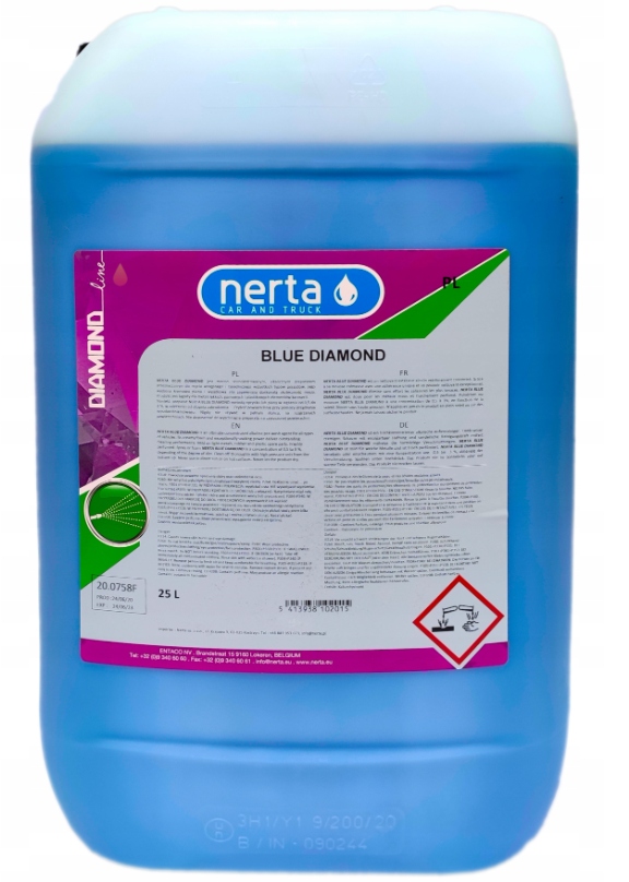 NERTA Blue Diamond wydajna bezpieczna piana 25L