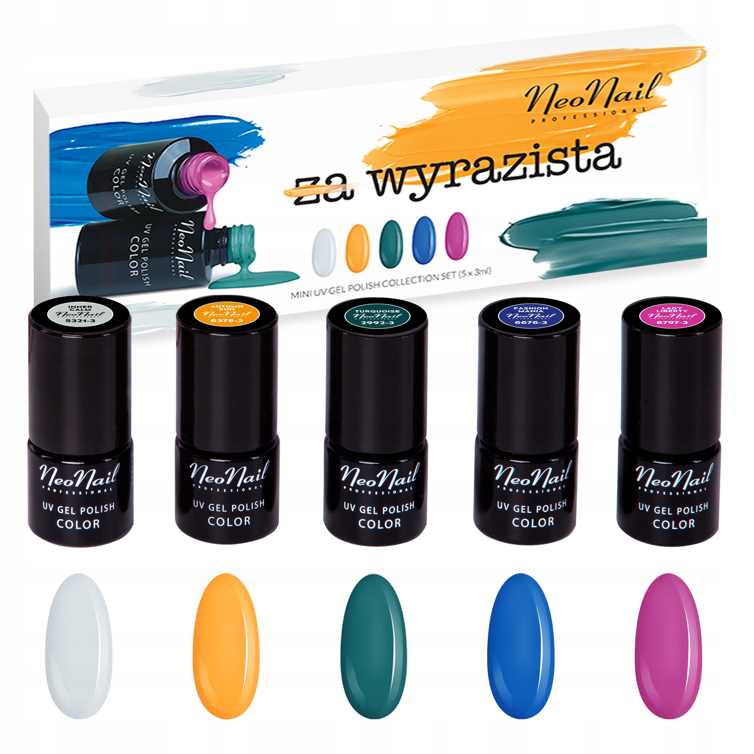 

Zestaw Lakierów Hybrydowych NeoNail Wyrazista