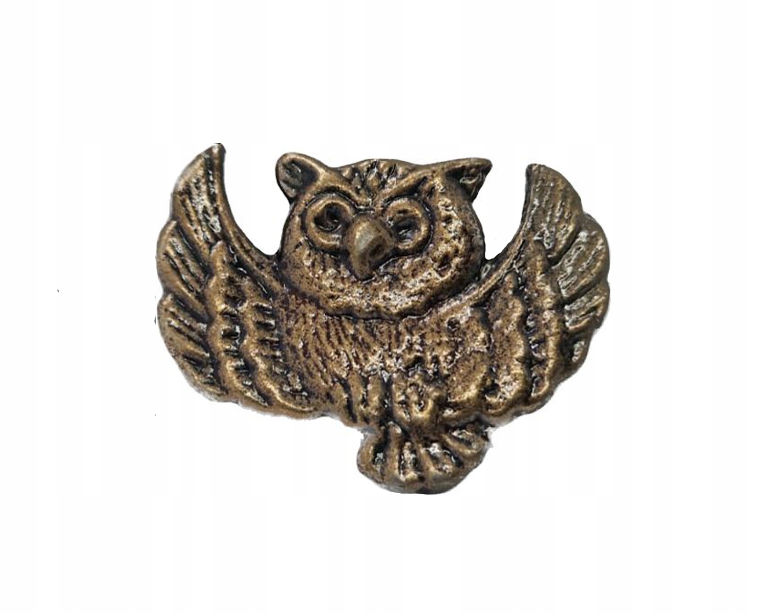 

Uchwyt meblowy, gałka metalowa, Sowa