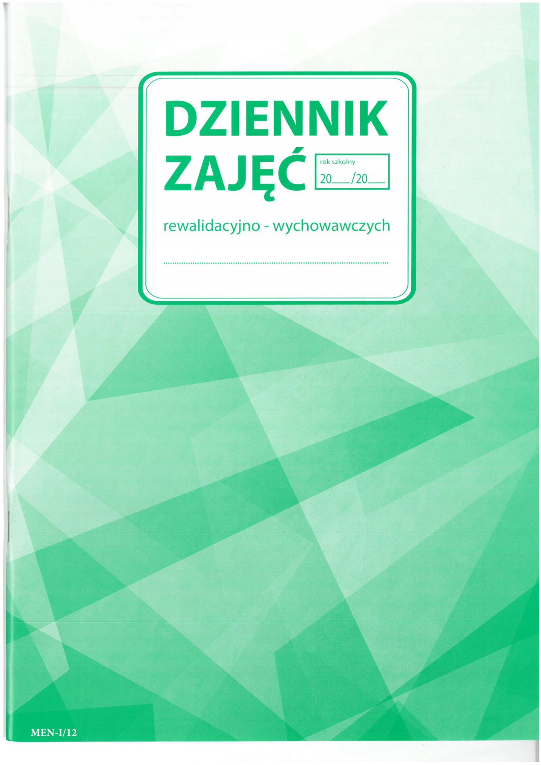 

Dziennik Zajęć Rewalid.-wychow. MEN-I/12