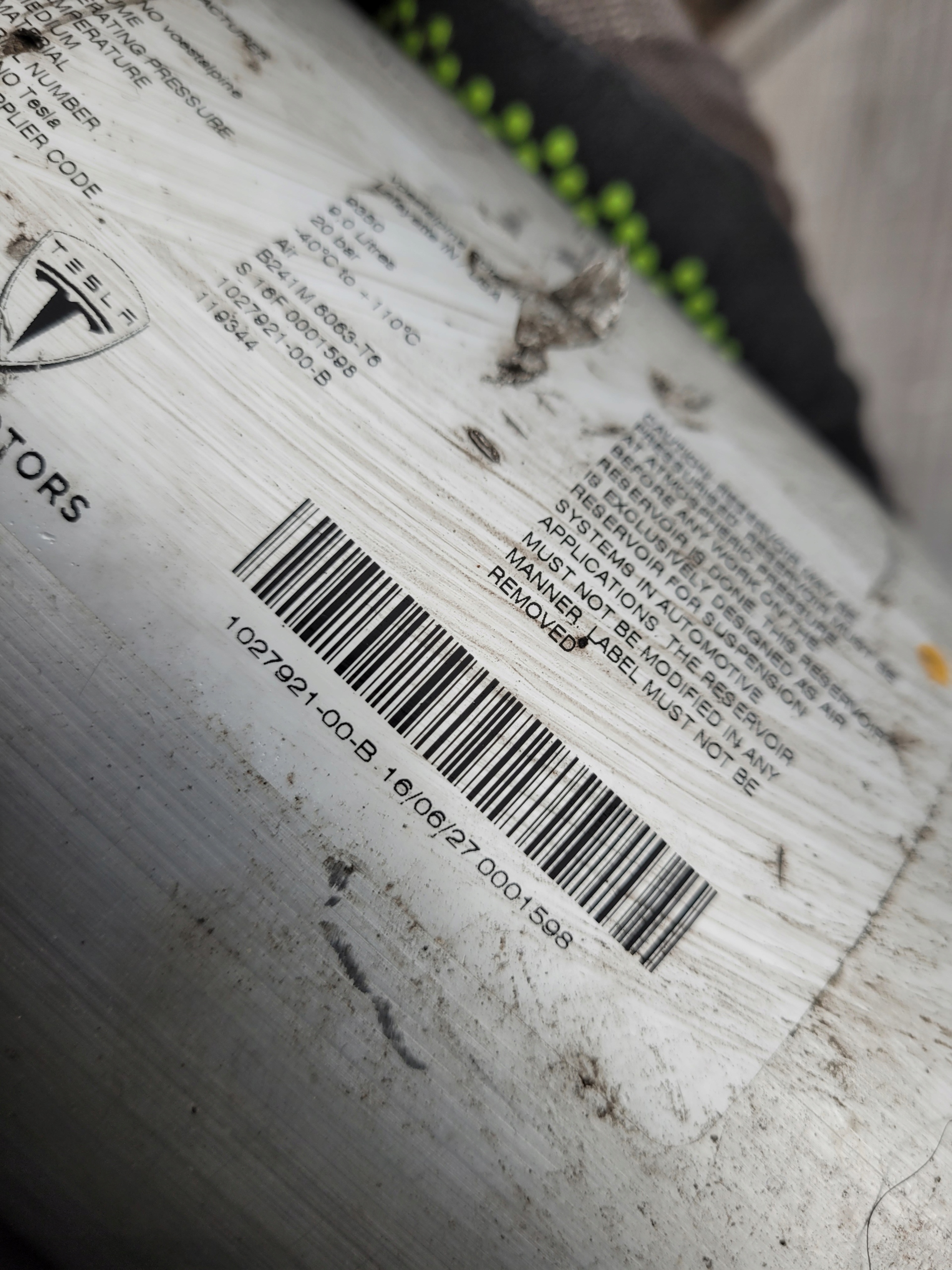 Behälter luft TESLA X 1027921-00