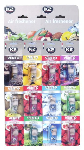 

K2 Vento Zapach Odświeżacz Butelka MIX 14 szt.