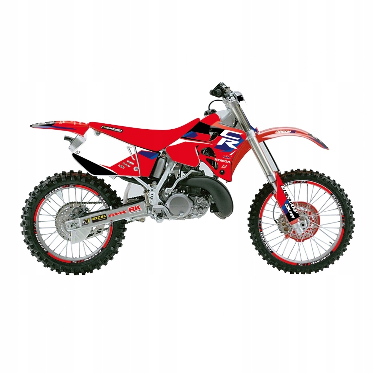 Blackbird Sada Nálepiek (oklein) Honda Cr 125R '93-'97, Cr 250R '92-'96