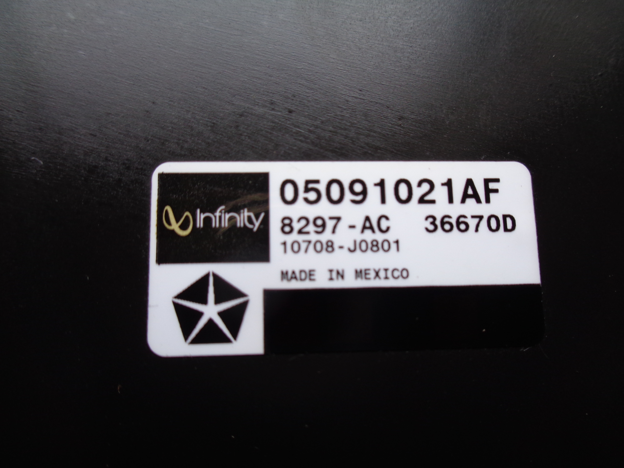 speakers KOMPLET INFINITY JEEP CHEROKEE KK