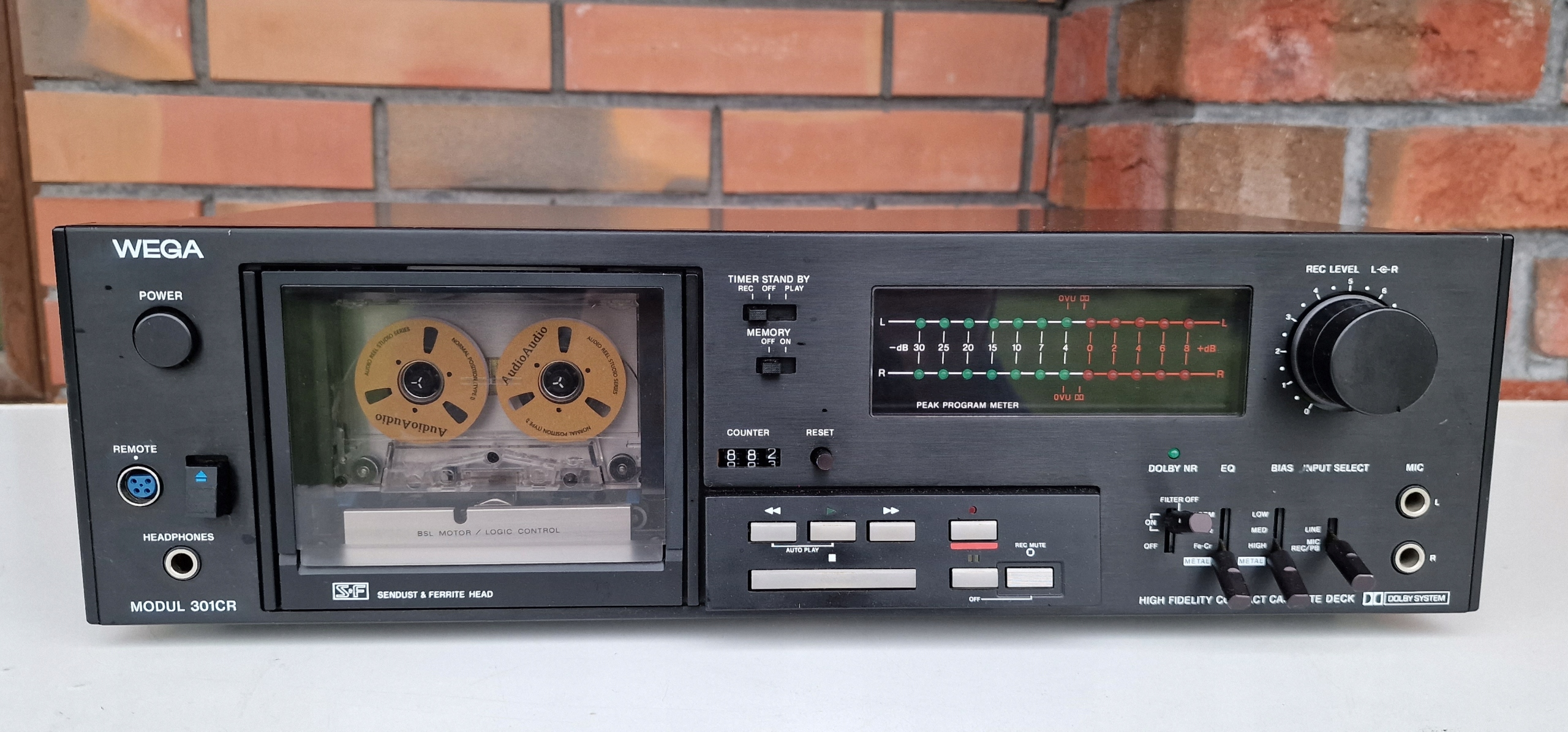 magnetofon WEGA casette deck Modul 301 CR Marka Wega