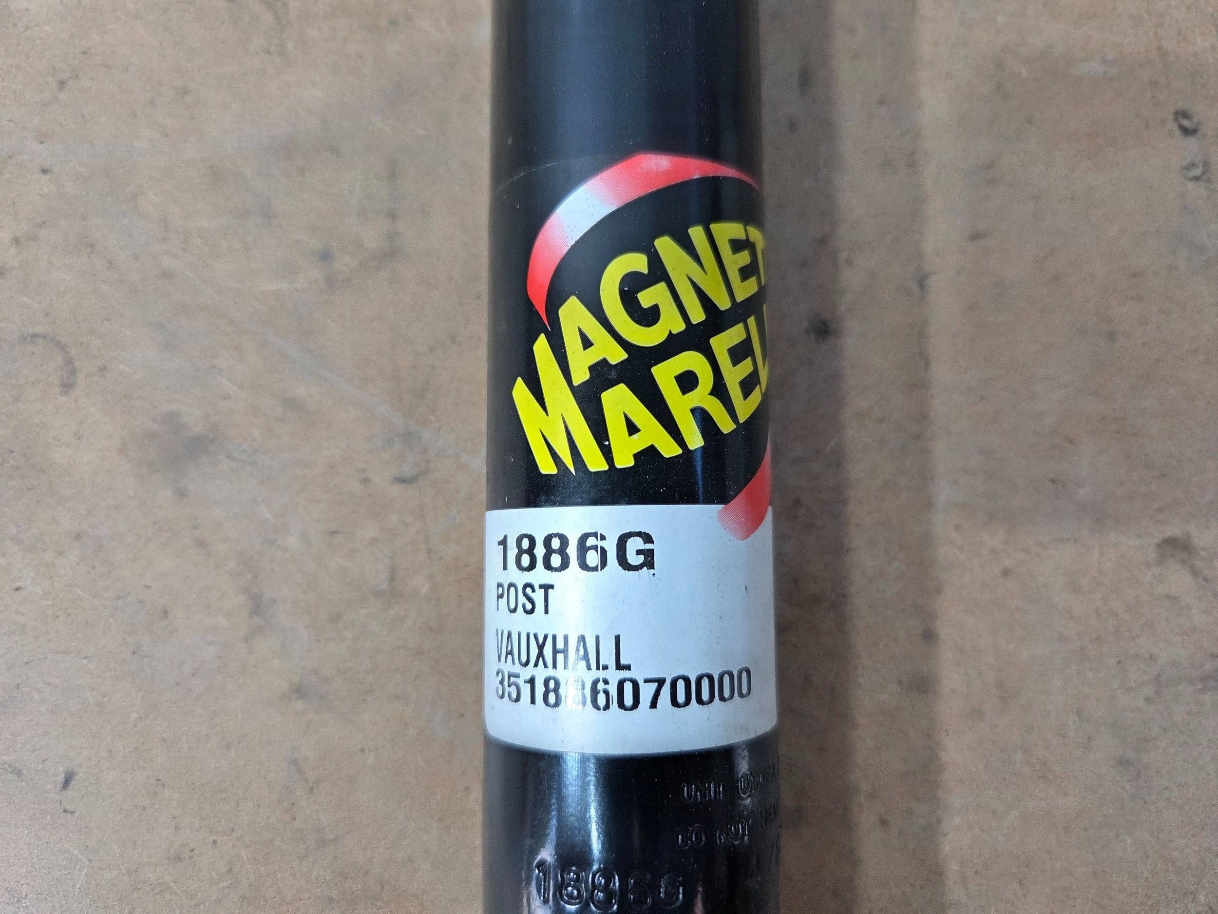 Opel Kadett D shock absorber rear 1886G (F886)