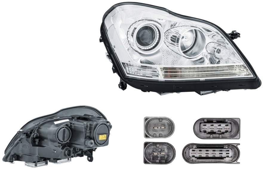 REFLEKTOR LAMPA PRAWY MERCEDES GL KLASA X164 06-07