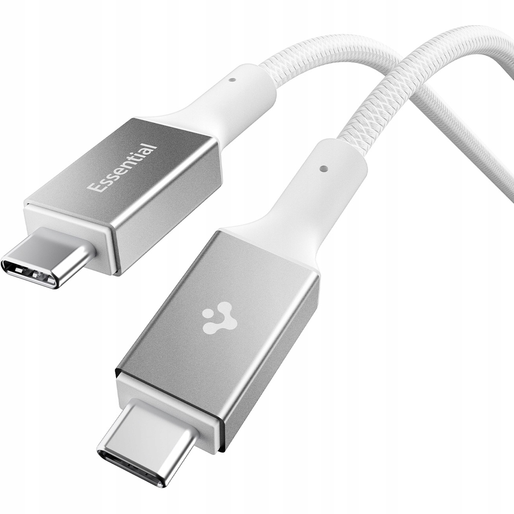 Kabel Spigen USB typ C - USB typ C 1,5 m biały