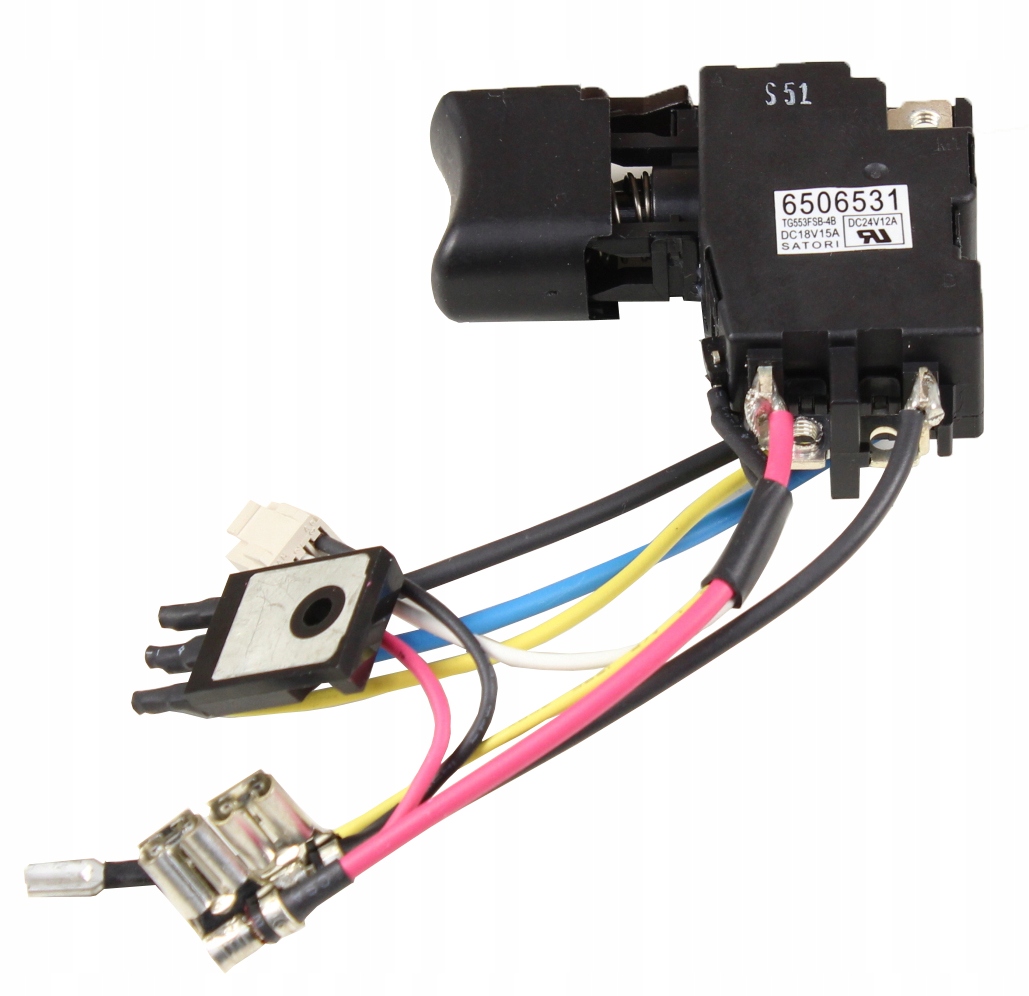 

Makita BHP451 Włącznik Wyłącznik Oryginał 650653-1