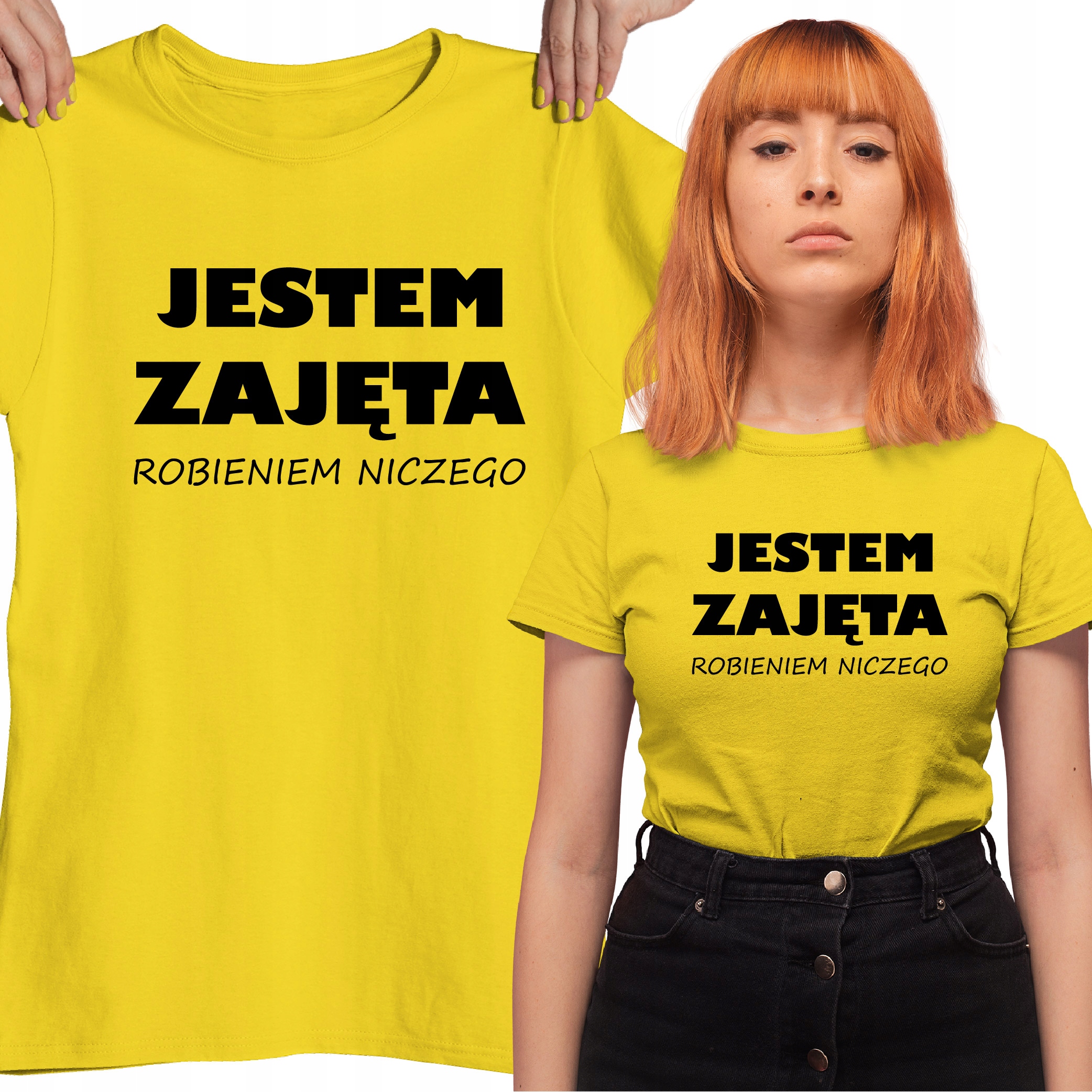 

Koszulka Prezent Dla Koleżanki Leniucha Śmieszna