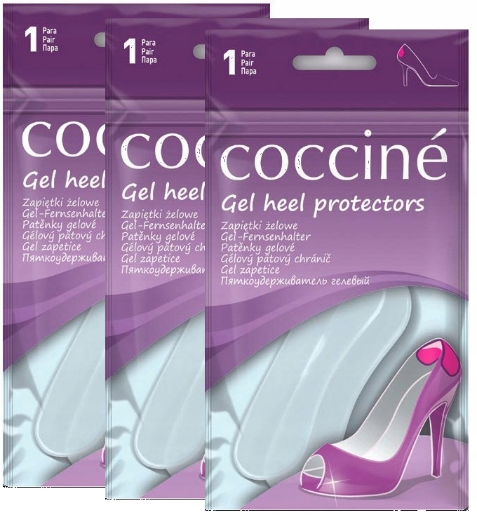 

Coccine 3X Zapiętki Żelowe Samoprzylepne Małe S/m
