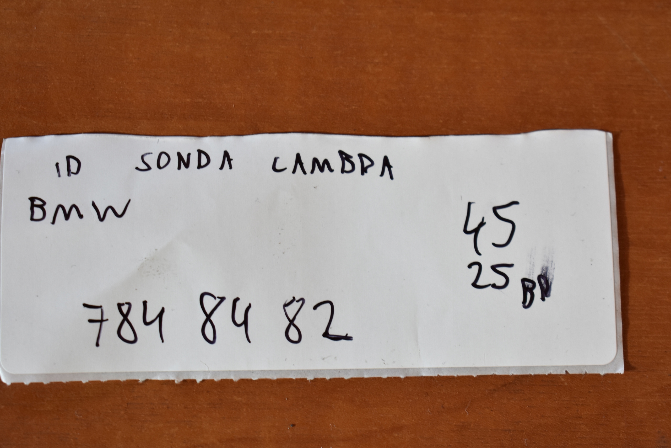 IDEALNA SONDA LAMBDA BMW 1