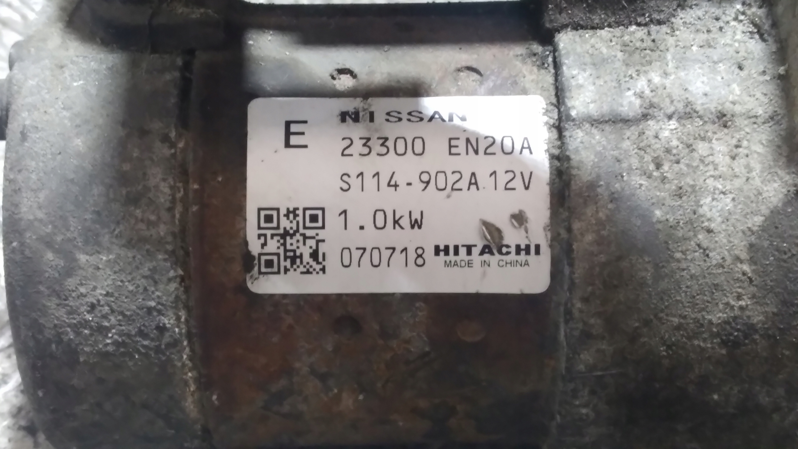 starter NISSAN QASHQAI 2.0B 23300EN20A
