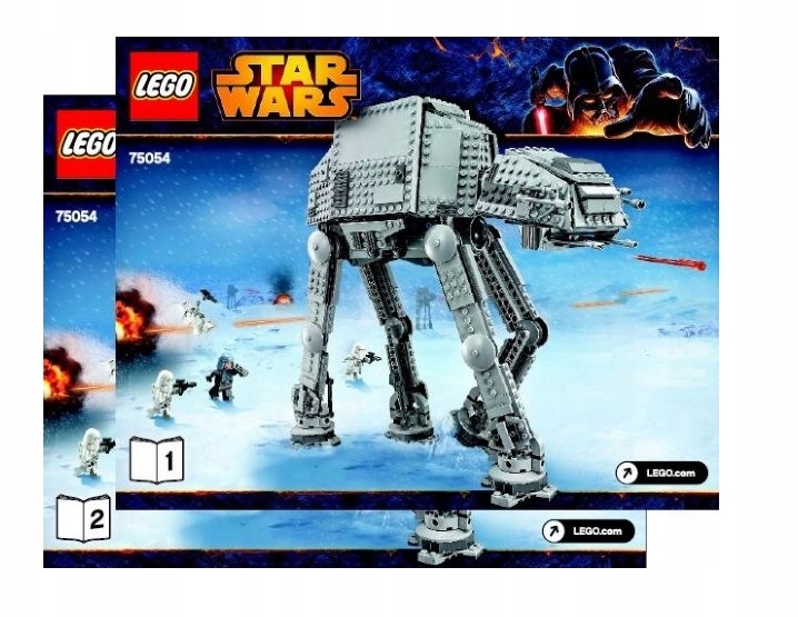 Lego Star Wars Instrukcja 75054 At-AT Plakat