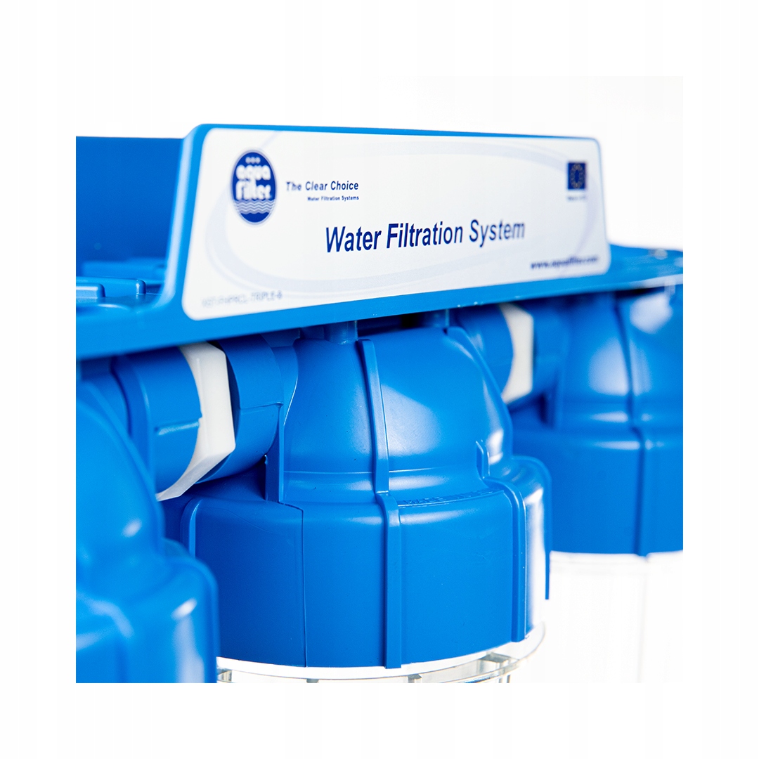 Filtr wody cały dom 3/4 FHPRCL34-B-TRIPLE korpus Marka Aquafilter