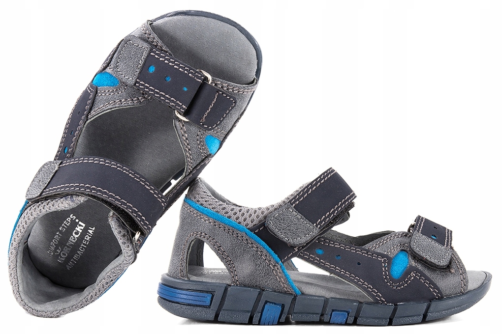 

Kornecki 6186 Sandałki Chłopięce Sandały granat 30