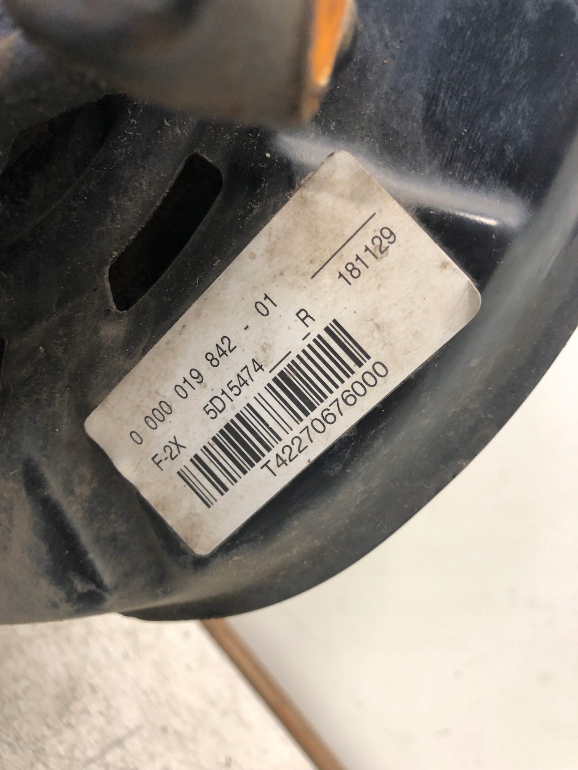 swing caliper semi-axis right rear part BMW F21 2.0D