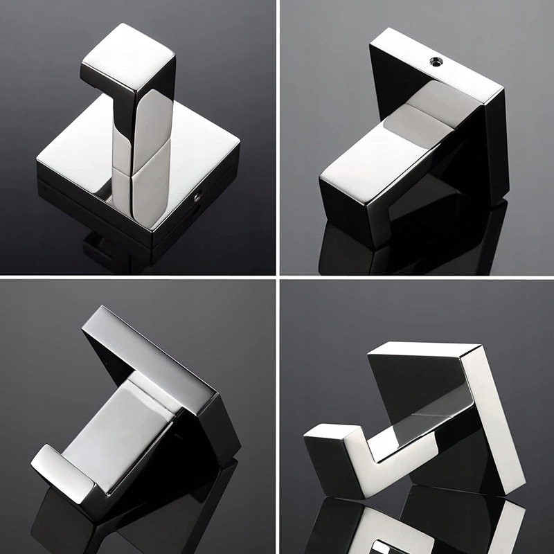 Haczyk wieszak łazienkowy na ręcznik CHROM POŁYSK Marka AFLOS