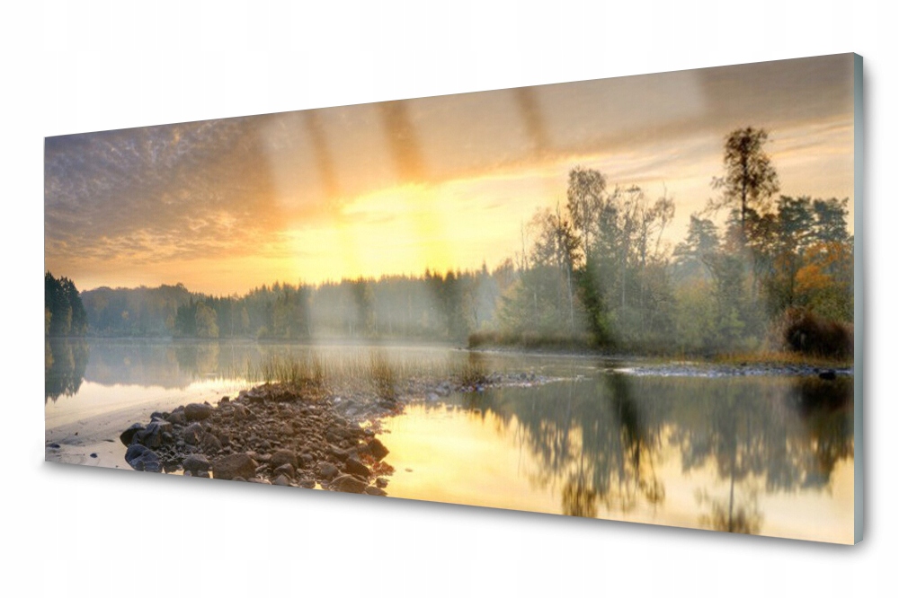 

Panel szklany do kuchni Dekor Jezioro 125x50