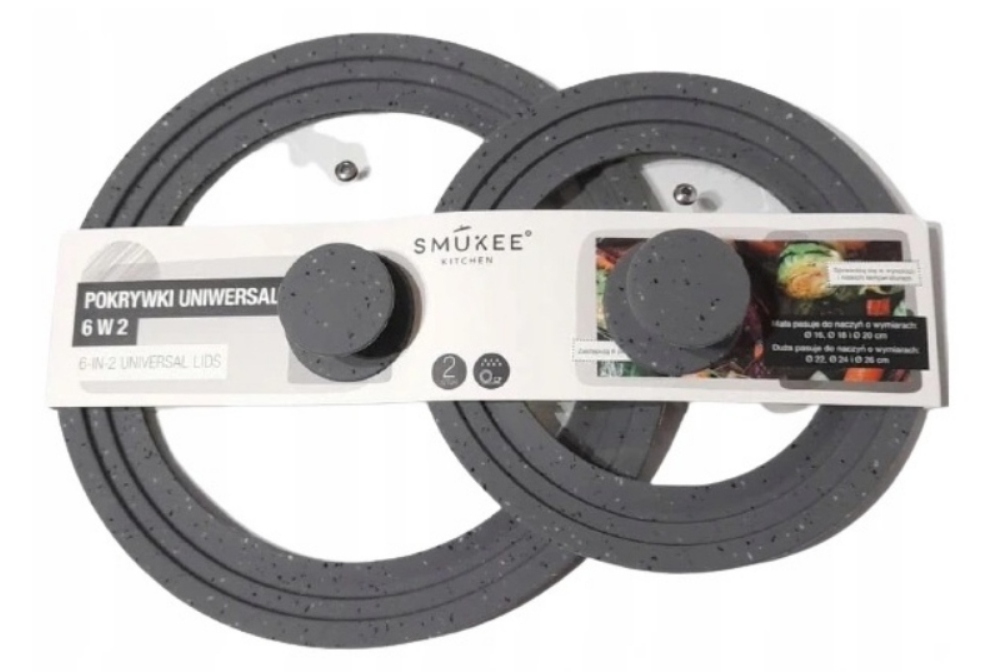 

Pokrywki 6w2 Uniwersalne Silikon 16/18/20 22/24/26