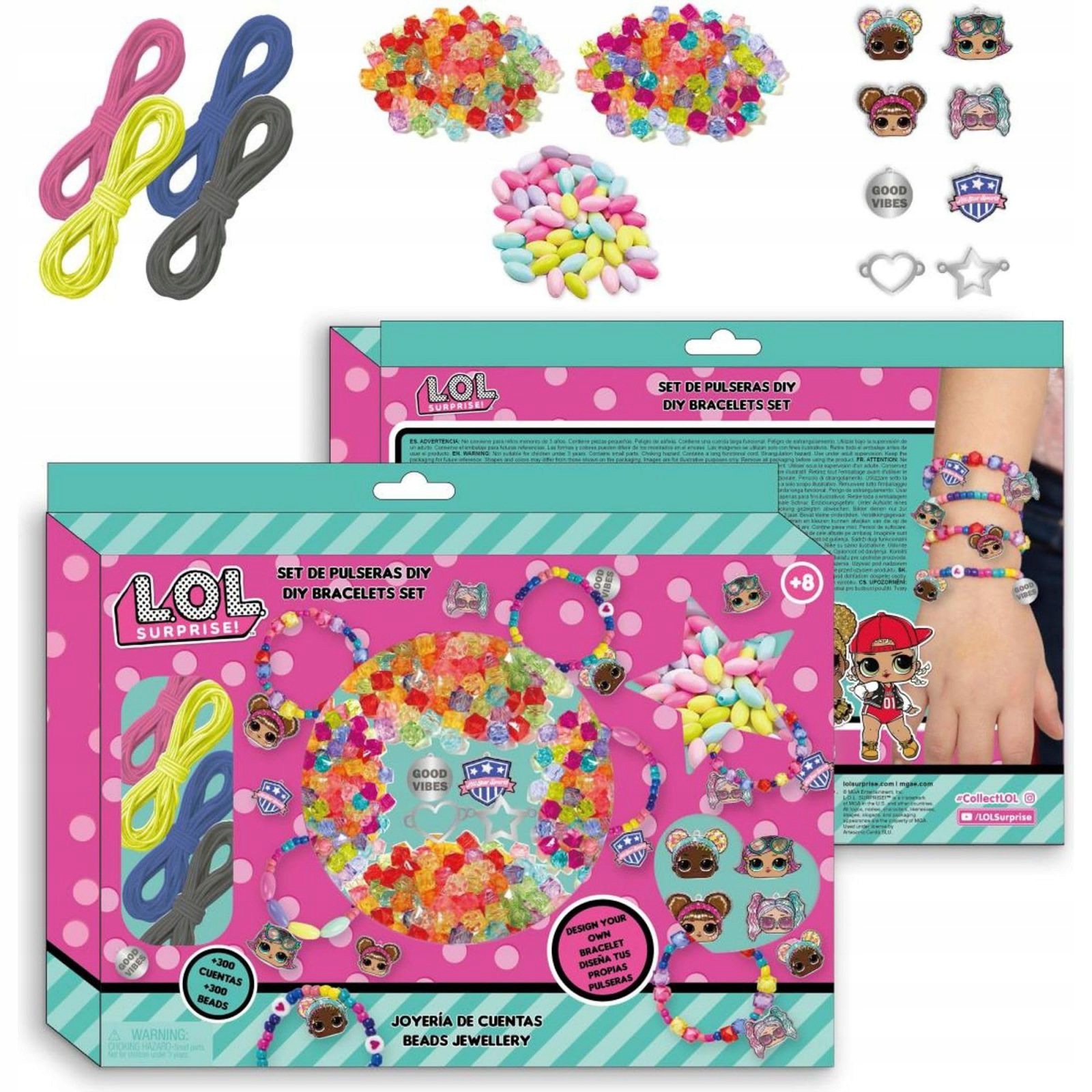 Bigiotteria Set Pulsera Lol