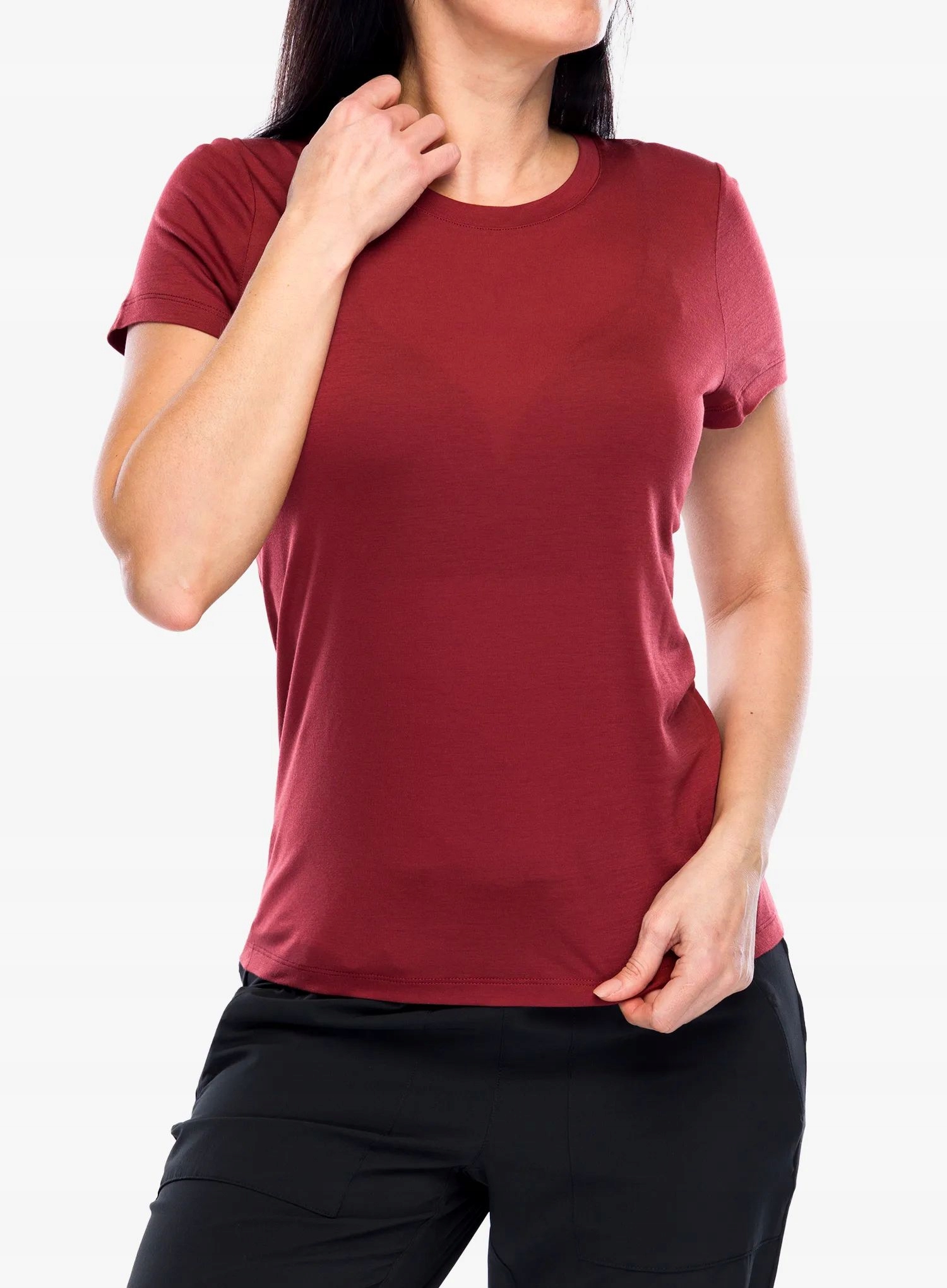 Dámské tričko Houdini Tree Tee deep red Xs