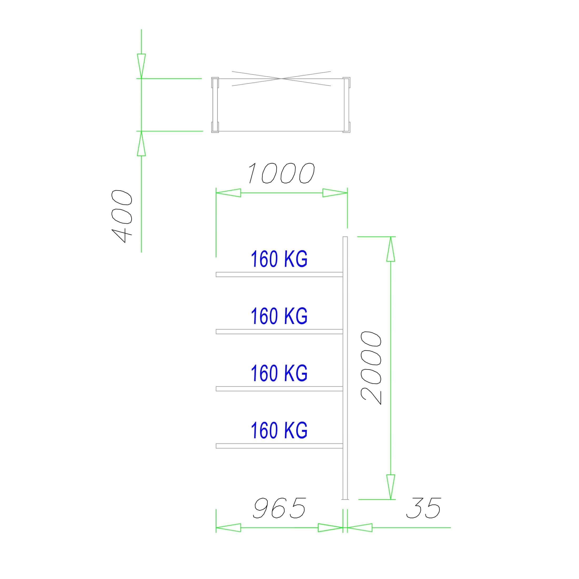 Металлический стеллаж для хранения M21-стеллажи для магазина