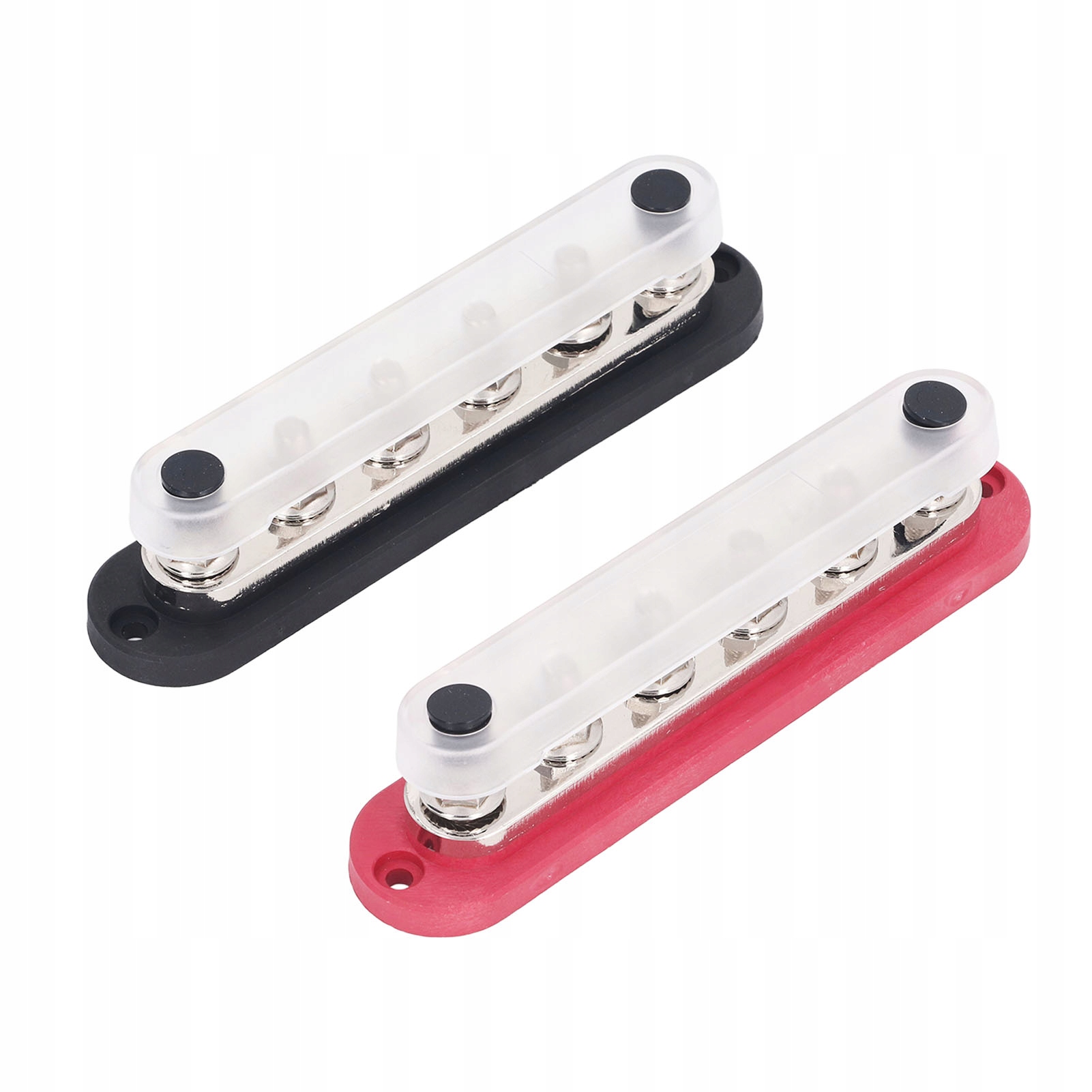 2 Szt Busbar Miedziany Szyna Zbiorcza Prądowa M8 300A DC 12-48V