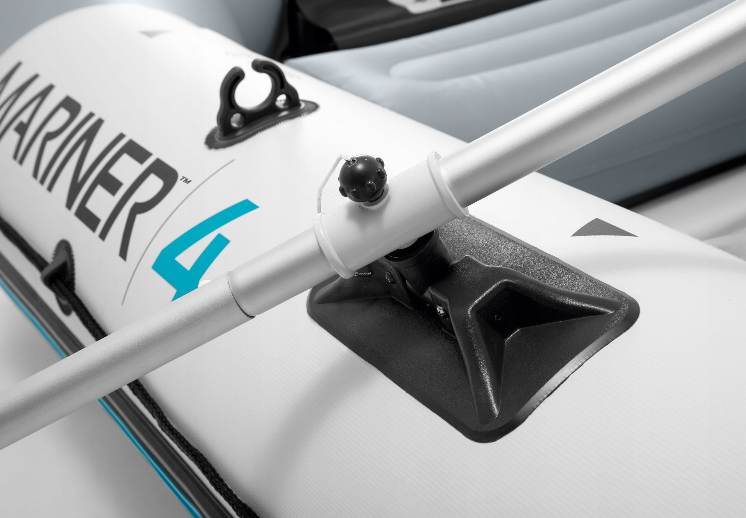 INTEX 68376 PONTON MARINER 4 328x145cm WIOSŁA POMP Podłoga panelowa (slatted)