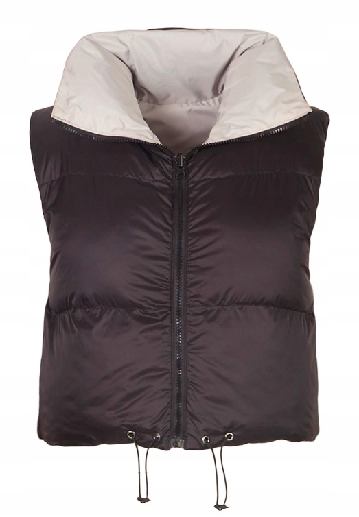 BOOHOO KAMIZELKA DWUSTRONNA PUCHOWA ZAMEK 40L 1LAB
