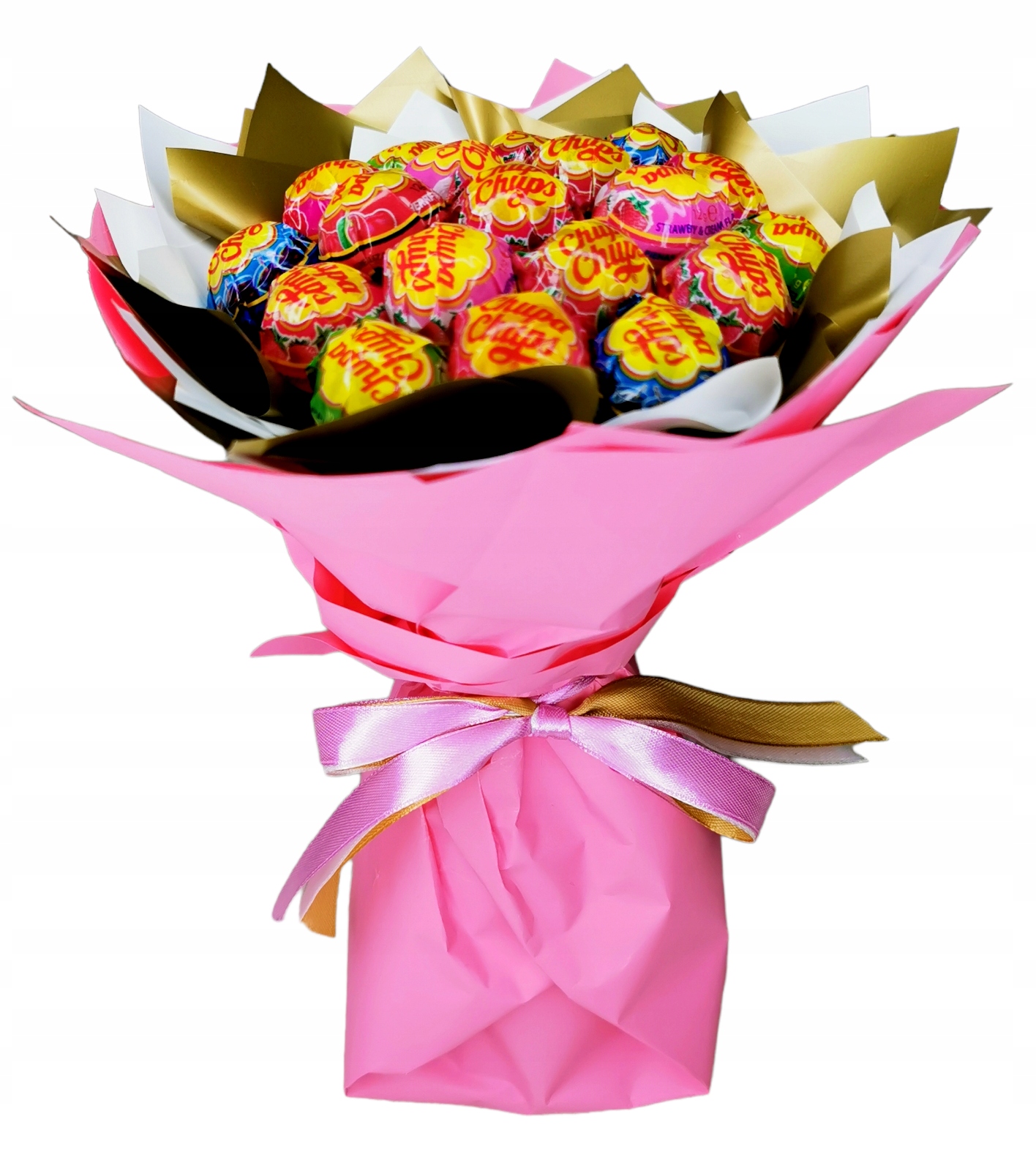 Levně Kytice lízátka Chupa Chups Mix Sladký Dárek