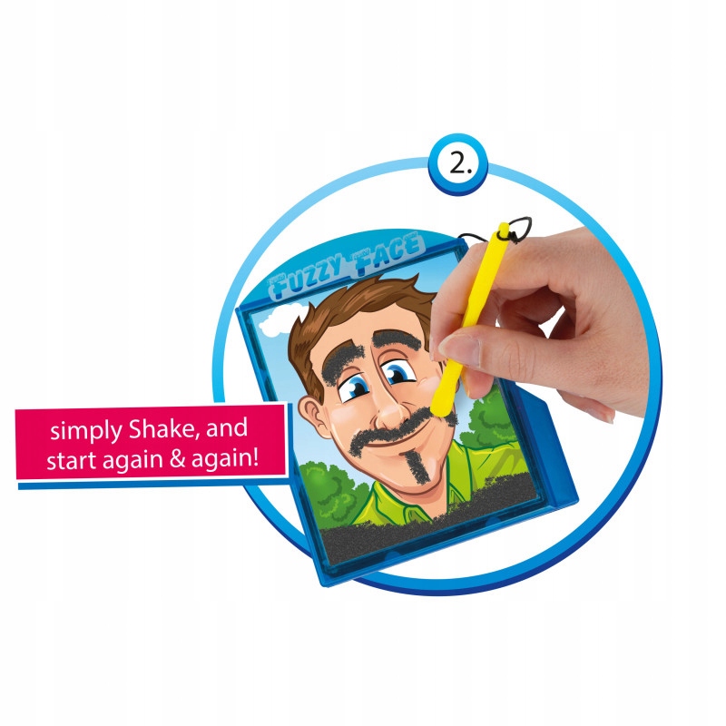 Tablica magnetyczna twarz zabawka kreatywna EAN (GTIN) 8714627475241