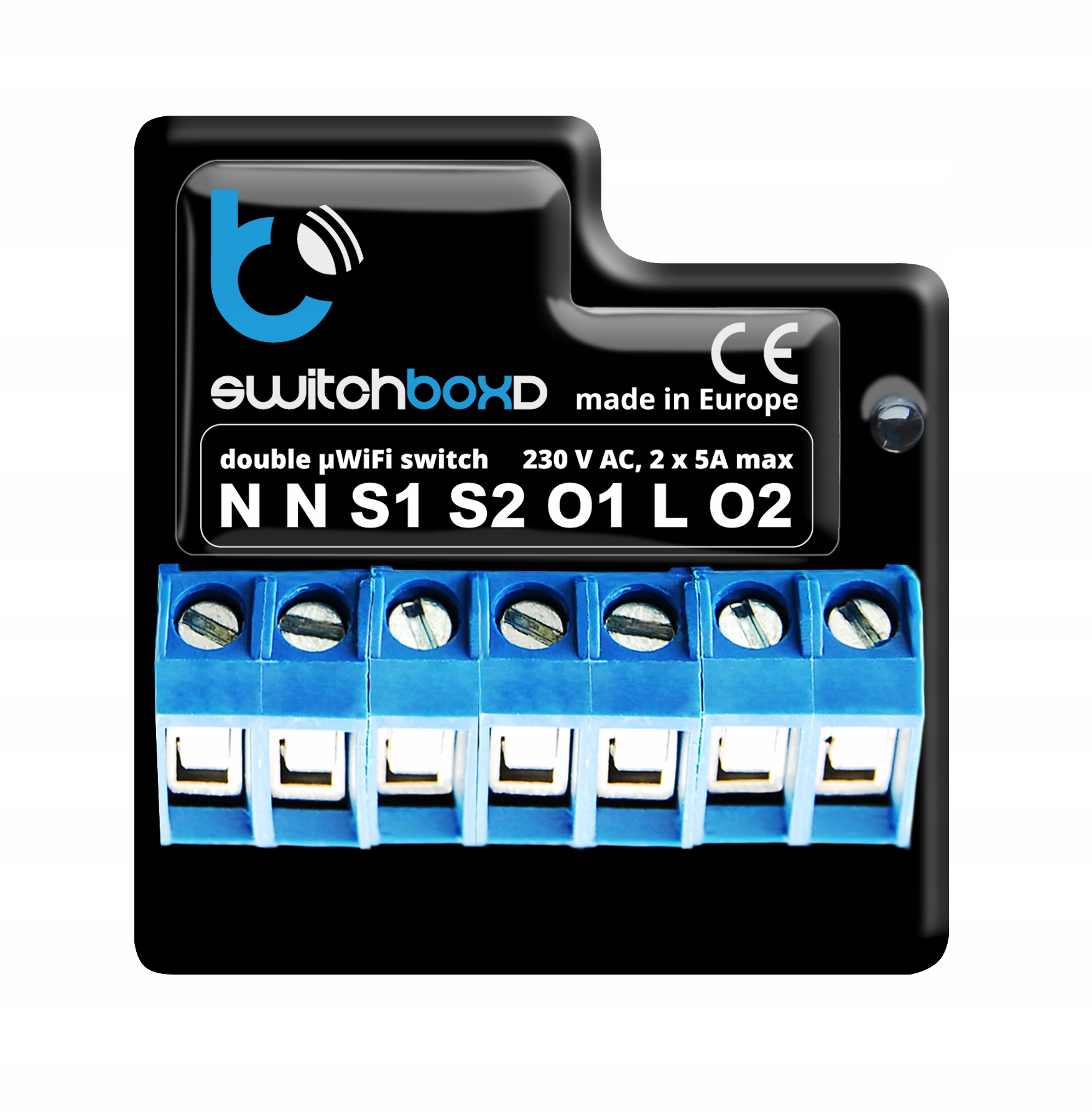 BleBox swithBoxD przekaźnik x 2 WiFi Android iOS