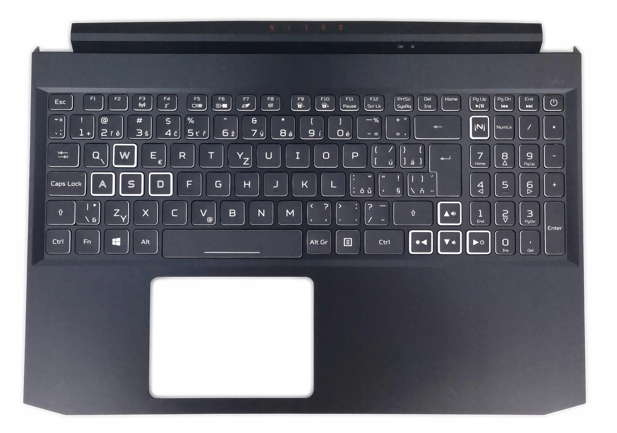 Nová Krytka Klávesnice Acer Nitro 5 AN515-55 RTX3060 Rgb Česká