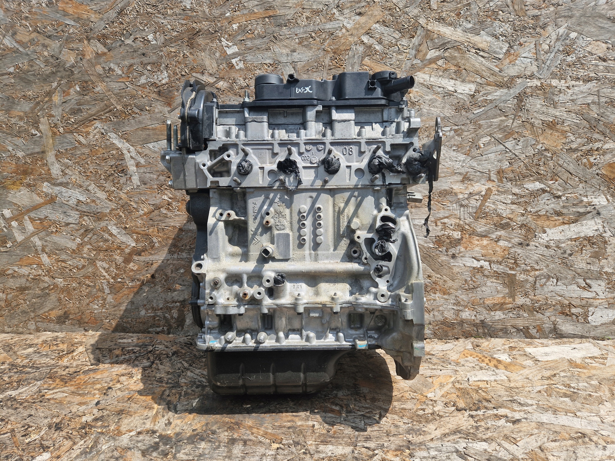 engine unprotected pillar FORD FIESTA MK7 1.5TDCI UGJC