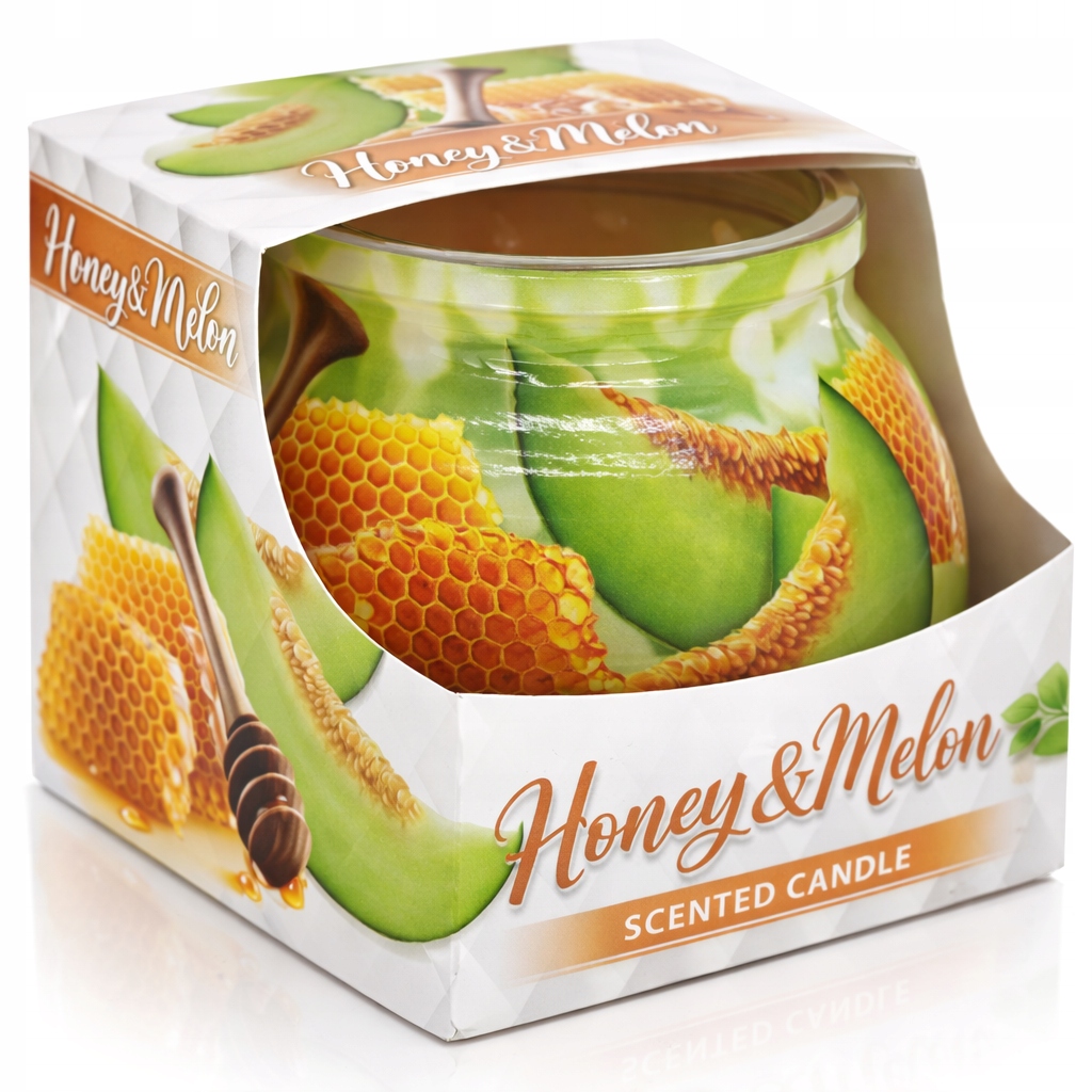 Świeca zapachowa parafinowa Miral 80 g HONEY&MELON miód melon