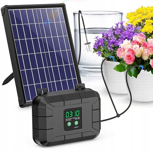 Automatický kapkový zavlažovací systém Biling Solar 7,5 W