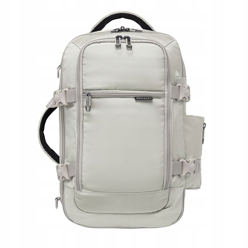 Plecak Puccini Bagaż Podręczny 18L PM90171-6A Beżowy