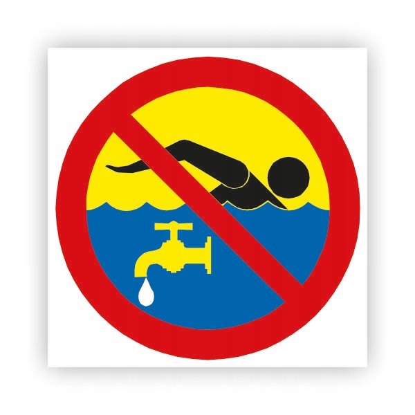 TABLICA BHP-KĄPIELISKA WODA PITNA OH015