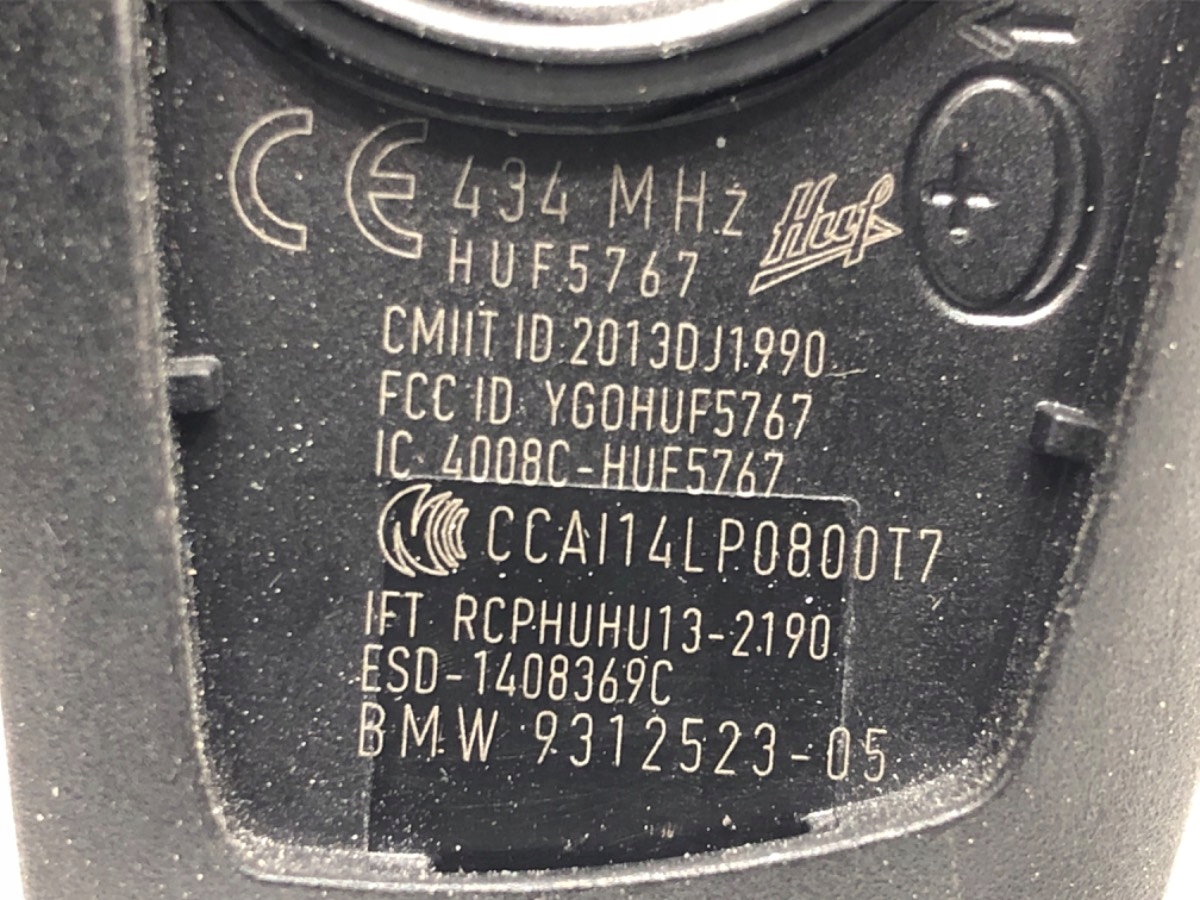 KLUCZYK BMW F34 9312523 PILOT Typ samochodu Samochody osobowe