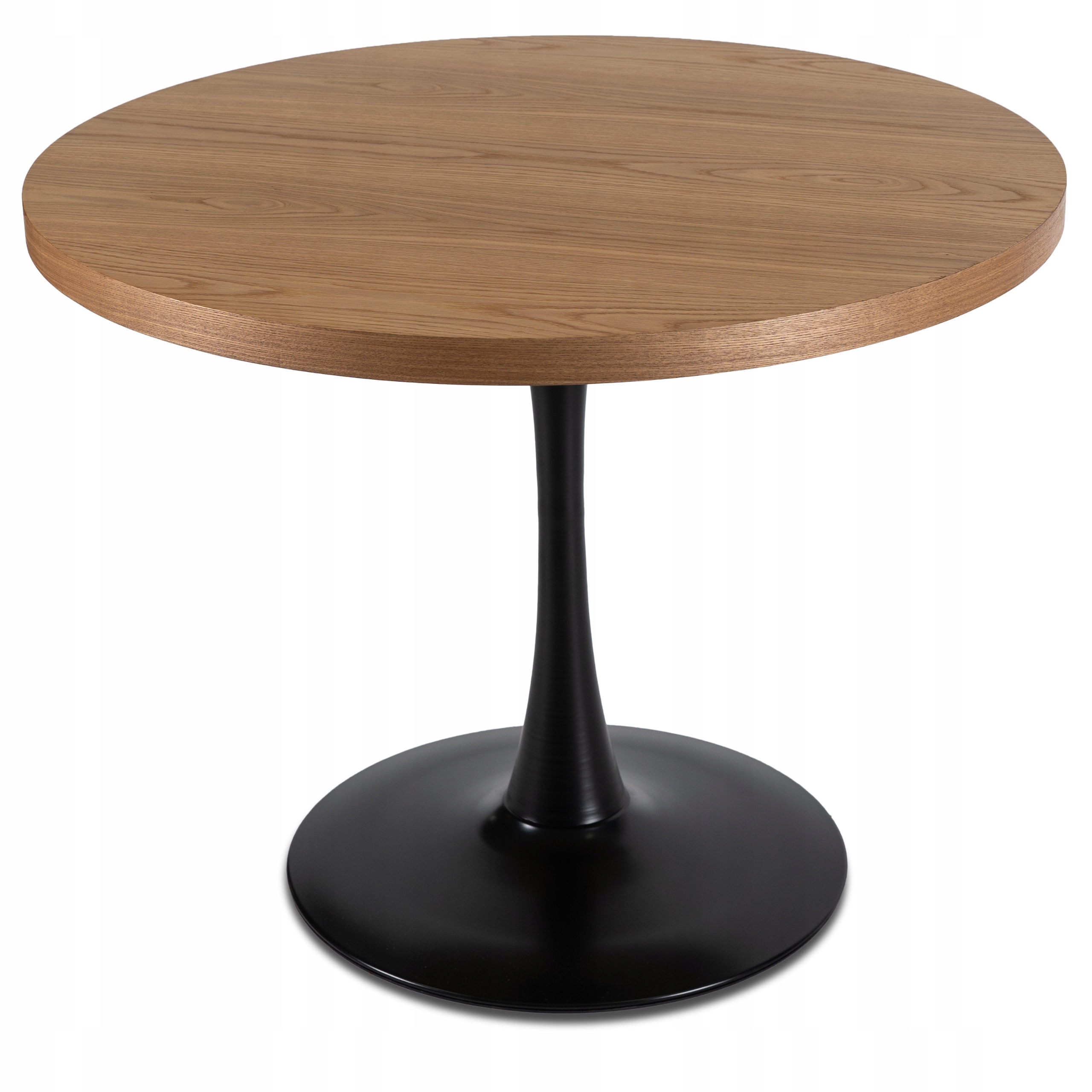 Zlatý dubový stůl Kulatý Loftový do kuchyně obývacího pokoje Jídelna Lino Ø100