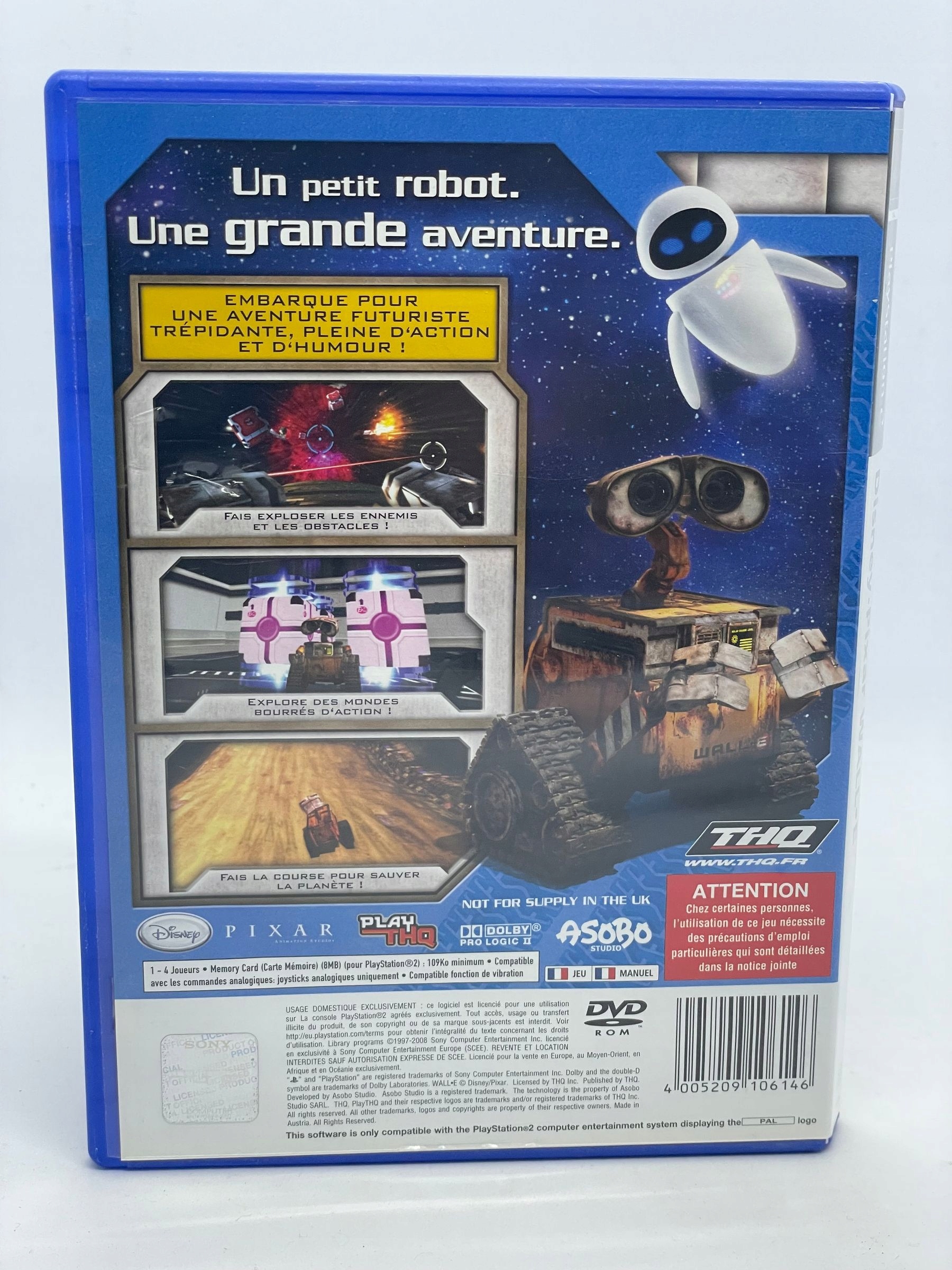 Gra WALL-E PS2 (FR) Tematyka gry akcji