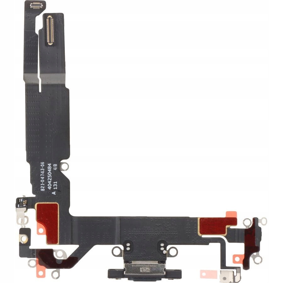 Flex páska, nabíjecí konektor pro iPhone 16, černá, Org